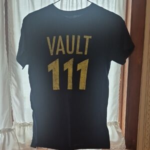 Kids Vault 111 Black and Gold T-Shirt